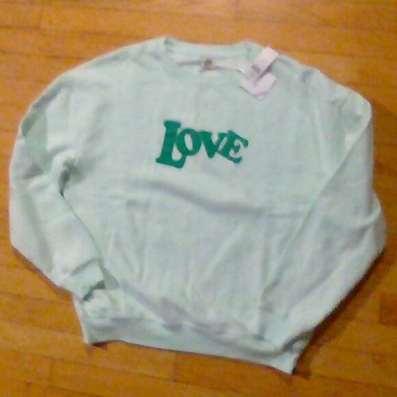 Brand New Women's KULE Oversized 70's Love Sweatshirt - Picture 11 of 12